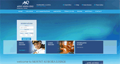 Desktop Screenshot of mountauroralodge.com