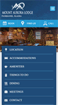 Mobile Screenshot of mountauroralodge.com